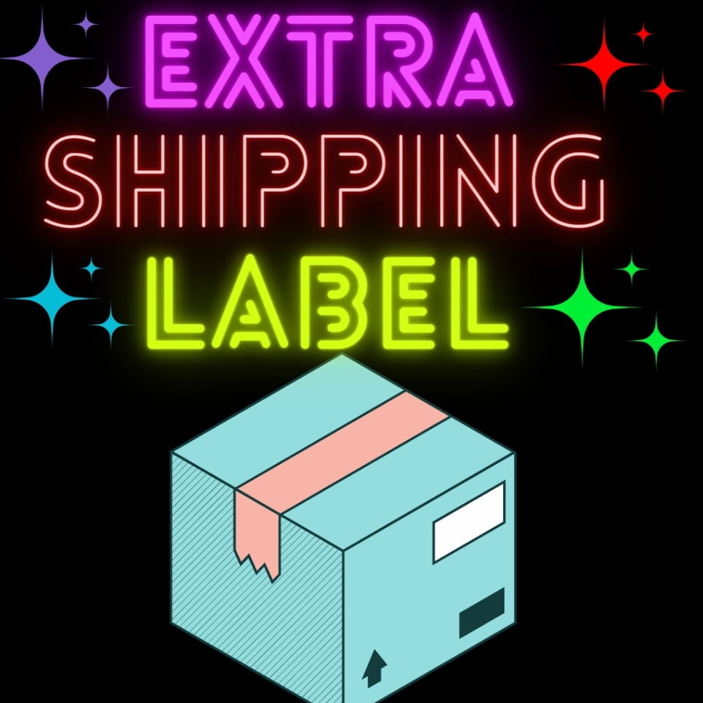 Extra shipping label